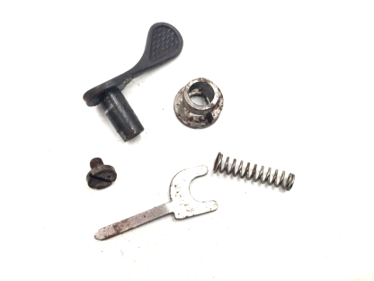 Sears 101-10041 20 Gauge, Shotgun Parts: Top Snap, Sleeve, Plunger, Spring, Screw - Image 3
