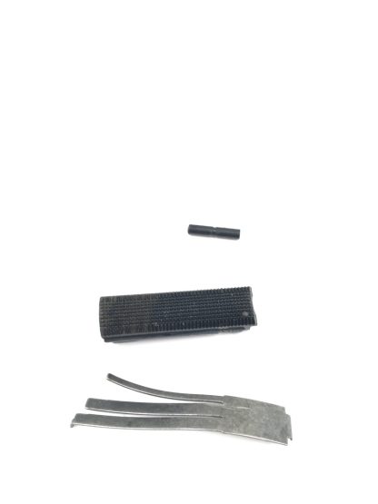 Kimber Custom II 1911 45 acp, pistol parts, mainspring housing (plastic), pin, and spring - Image 6