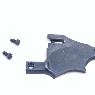 Colt Detective 38spl pistol parts: sideplate, 2 screws