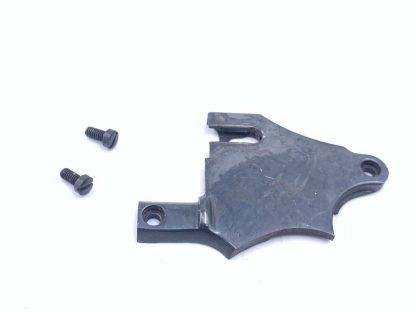 Colt Detective 38spl pistol parts: sideplate, 2 screws