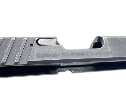 Ruger EC9S 9mm pistol parts, slide, barrel, and recoil spring - Image 7