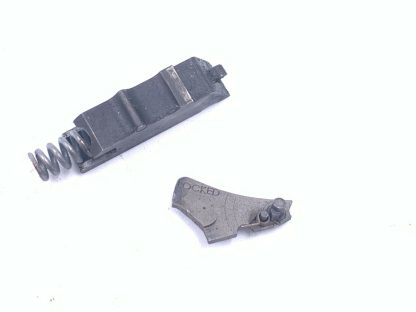 Smith & Wesson Airweight 642-2 38spl pistol parts: rebound slide, spring, arm