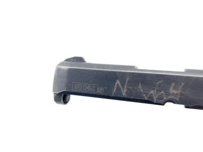 Ruger EC9S 9mm pistol parts, slide, barrel, and recoil spring - Image 9