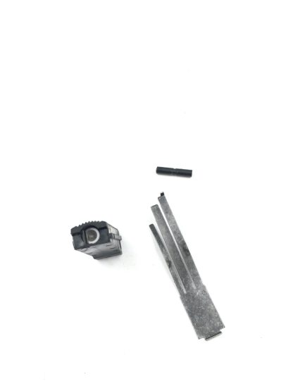Kimber Custom II 1911 45 acp, pistol parts, mainspring housing (plastic), pin, and spring - Image 4