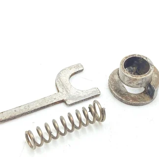 Stevens 107B 12ga. shotgun parts: Top snap spring, plunger and sleeve