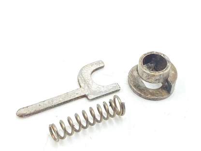 Stevens 107B 12ga. shotgun parts: Top snap spring, plunger and sleeve
