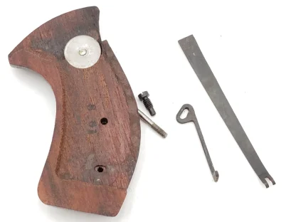 Smith & Wesson 10-8 38sp Revolver Parts, Grip panel, mainspring, hammer stop - Image 2