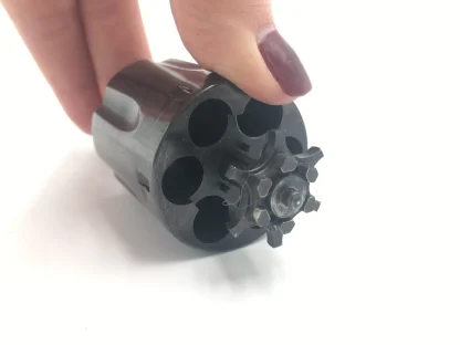 Smith & Wesson 10-7, 38 Special Revolver Parts: Cylinder with Yoke - Image 3