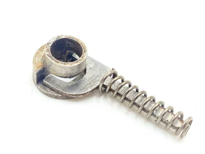 Stevens 107B 12ga. shotgun parts: Top snap spring, plunger and sleeve - Image 3