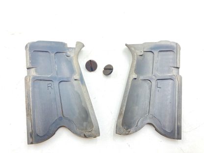 Ruger P85 MKII 9mm pistol parts: Grips with screws - Image 2