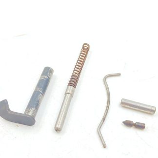 Ruger P85 MKII 9mm pistol parts: Hammer pivot, plunger with spring, pins