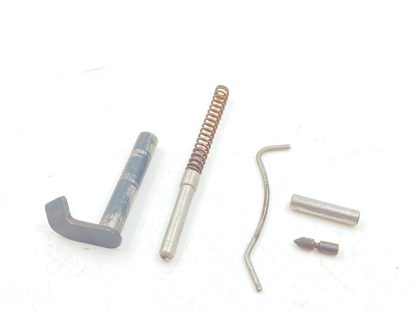 Ruger P85 MKII 9mm pistol parts: Hammer pivot, plunger with spring, pins
