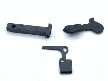 Jiminez Arms JA22 .22LR, pistol parts: mag catch, safety, cam