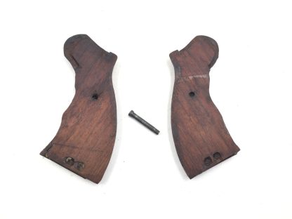 Gecado 66 .22LR, Revolver Parts: Wooden Grips with Screw - Image 3