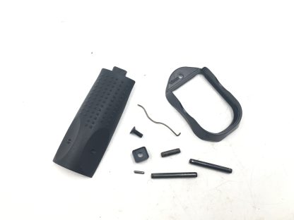 Canik TP9 Elite Combat, 9mm Pistol Parts: Backstrap, Mag Well, Pins, Screw, Spring
