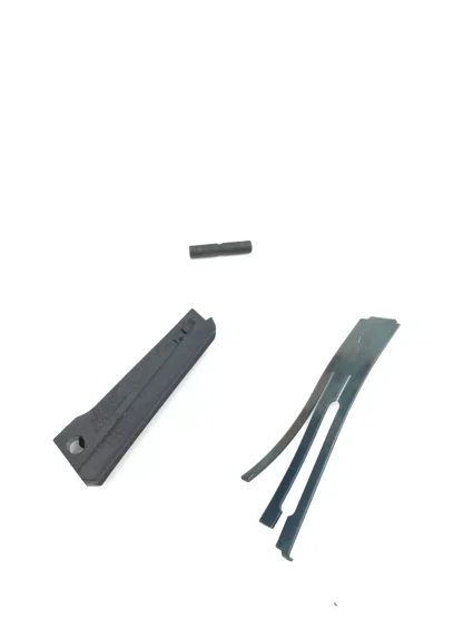 Colt Government Model 1911 45 acp, pistol parts, mainspring housing, spring, pin - Image 3