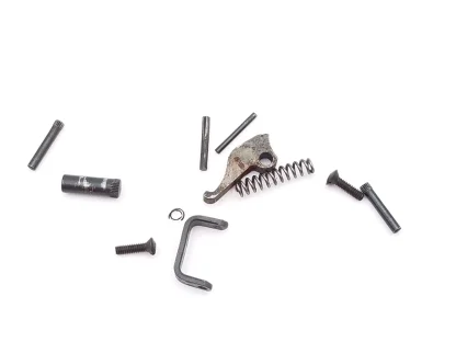 Harrington 929 22LR Revolver Parts: Lever, Bracket, Pins, Springs, & Screws