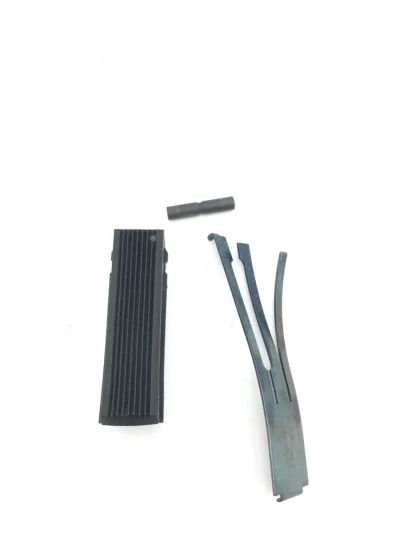 Colt Government Model 1911 45 acp, pistol parts, mainspring housing, spring, pin - Image 4