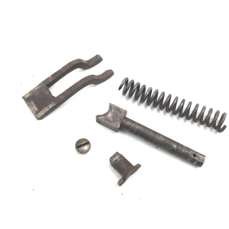 Longton Single Barrel 12 Gauge, Shotgun Parts: Plunger, Spring, Rod, Screw