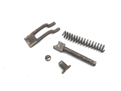 Longton Single Barrel 12 Gauge, Shotgun Parts: Plunger, Spring, Rod, Screw