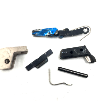 Smith & Wesson SD40VE .40 S&W, Pistol Part: Slide Stop, Lever, Mag Catch, Pin, Spring, Barrel Stop