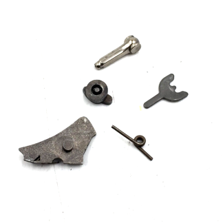 Smith & Wesson 637-2 Airweight .38 Special, Revolver Parts: Stop Arm, Cam Retainer, Trigger Lever