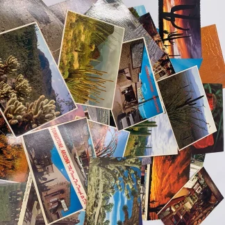 Vintage Collection of Arizona & Utah Postcards- set of 40 unused