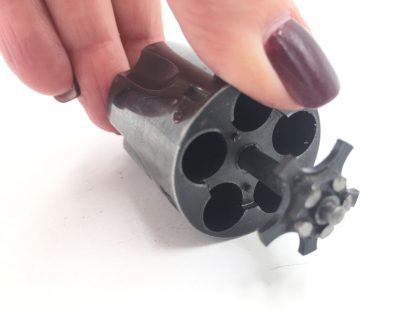 Smith & Wesson 36 .38 Special, Revolver Parts: Cylinder with Yoke - Image 4