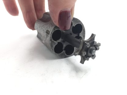 Smith & Wesson Pre 10 .38 Special, Revolver Parts: Cylinder with Yoke - Image 5