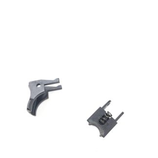 Walther P22 22LR, pistol parts, magazine catch and magazine safety with spring
