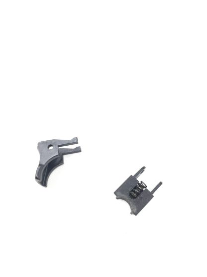 Walther P22 22LR, pistol parts, magazine catch and magazine safety with spring