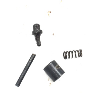 Ruger New Model Blackhawk 30 Carbine, Revolver Parts: Firing Pin, Sleeve, Spring, Pin