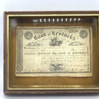 Antique Bank of Kentucky Stock Shares