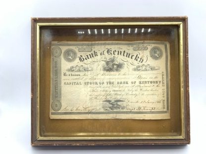 Antique Bank of Kentucky Stock Shares
