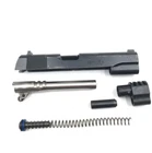 Remington 1911 R1 45acp, pistol parts, slide, barrel, and recoil spring