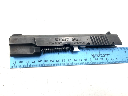 Arcus Parabellum 98 DA 9mm, Pistol Parts: Slide, Barrel, Recoil Guide - Image 12