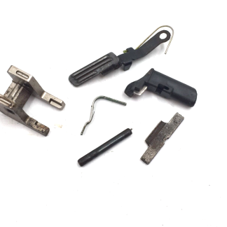 Smith & Wesson SD40VE .40S&W, Pistol Parts: Lever, Mag Catch, Slide Stop, Pin, Barrel Stop, Spring
