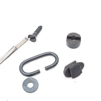 Savage 90 .22LR Rifle Parts: Swivel Loop, Nut, Washer, Screw, & Levers