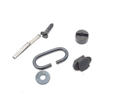 Savage 90 .22LR Rifle Parts: Swivel Loop, Nut, Washer, Screw, & Levers