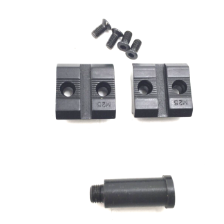 Savage M-25 17 Hornet, Rifle Parts: Supports, Screws