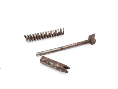 J. Stevens Single Shot 16 Guage Shotgun Parts: Plunger, Mainspring, & Seat