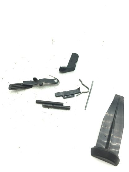 Smith & Wesson SW40V .40S&W, Pistol Parts, Slide Stop, Mag Catch, Pins, Insert - Image 2