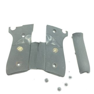 Taurus PT99AF 9mm, Pistol parts, Grips, Backstrap, Screws. Grips have damage