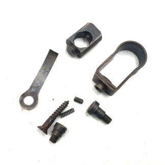 Wards Westernfield 491 A .22 S-L-LR, Rifle Parts: Barrel Band, Stud, Springs, Screws