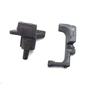 Jimenez JA Nine 9mm, Pistol Parts: Mag Release, Disassembly Button