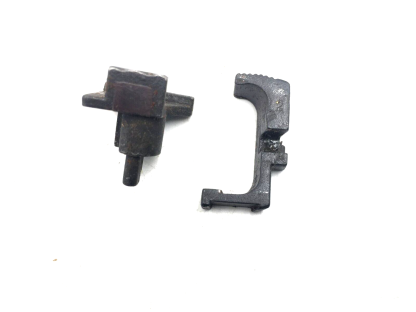 Jimenez JA Nine 9mm, Pistol Parts: Mag Release, Disassembly Button