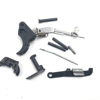 Smith & Wesson M&P 9 Shield 9mm, Pistol Parts: Trigger, Takedown, Slide Stop, Mag Catch, Pins, Springs