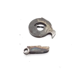 US Revolver Hammerless .38 S&W Revolver Parts: Extractor Cam & Lifter