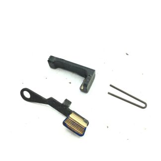 Cobra Patriot .380ACP, Pistol Parts, Slide Stop, Spring, Mag Catch. Painted gold