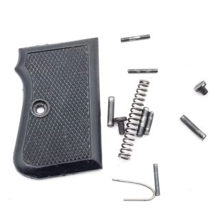 Excam GT27 .25ACP, Pistol Parts: One Grip Panel, Pins, Springs, Screws